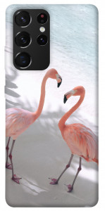 Чехол Flamingos для Galaxy S21 Ultra