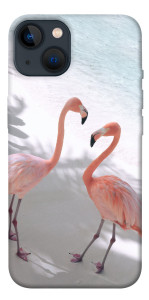 Чехол Flamingos для iPhone 13