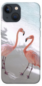 Чехол Flamingos для iPhone 13 mini