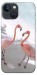 Чехол Flamingos для iPhone 13 mini