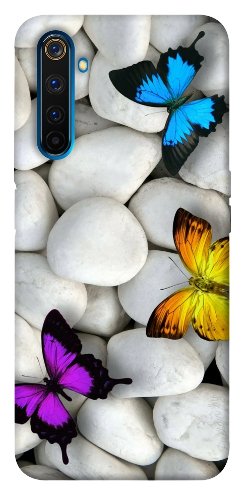 Чехол Butterflies для Realme 6 Pro