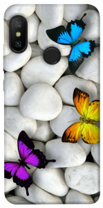Чехол Butterflies для Xiaomi Mi A2 Lite