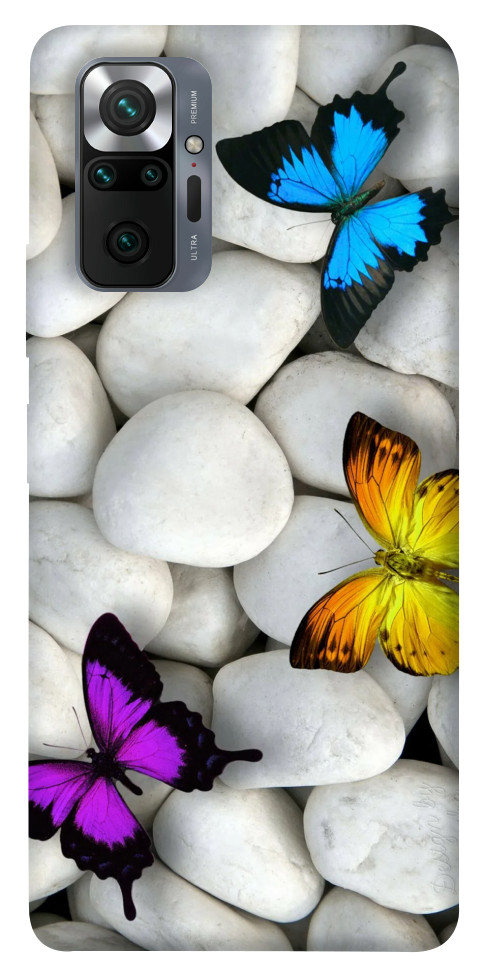 Чохол Butterflies для Xiaomi Redmi Note 10 Pro