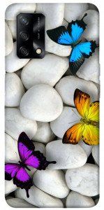 Чехол Butterflies для Oppo A74 4G