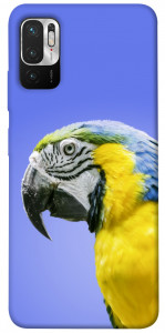 Чехол Попугай ара для Xiaomi Redmi Note 10 5G