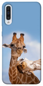 Чохол Милі жирафи для Samsung Galaxy A50s