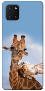 Чохол Милі жирафи для Galaxy Note 10 Lite (2020)