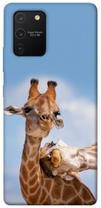 Чехол Милые жирафы для Galaxy S10 Lite (2020)
