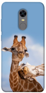 Чехол Милые жирафы для Xiaomi Redmi 5 Plus