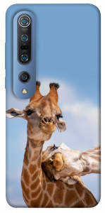 Чехол Милые жирафы для Xiaomi Mi 10
