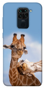 Чохол Милі жирафи для  Xiaomi Redmi Note 9