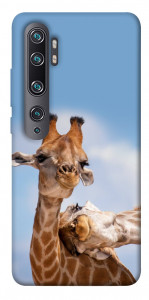 Чехол Милые жирафы для Xiaomi Mi Note 10 Pro