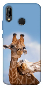 Чехол Милые жирафы для Huawei P20 Lite