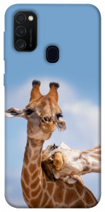 Чехол Милые жирафы для Samsung Galaxy M30s