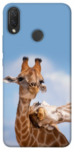 Чехол Милые жирафы для Huawei P Smart+