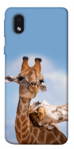 Чехол Милые жирафы для Samsung Galaxy M01 Core