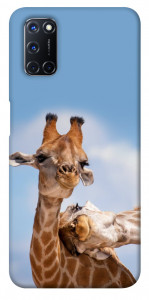 Чехол Милые жирафы для Oppo A52