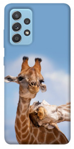 Чохол Милі жирафи для Samsung Galaxy A52 5G