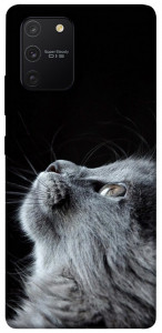 Чехол Cute cat для Galaxy S10 Lite (2020)