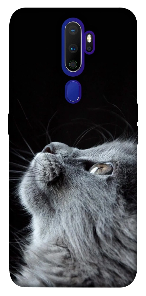 Чехол Cute cat для Oppo A9 (2020)