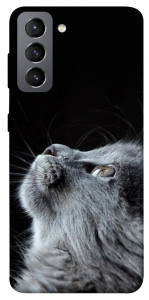 Чехол Cute cat для Galaxy S21 FE