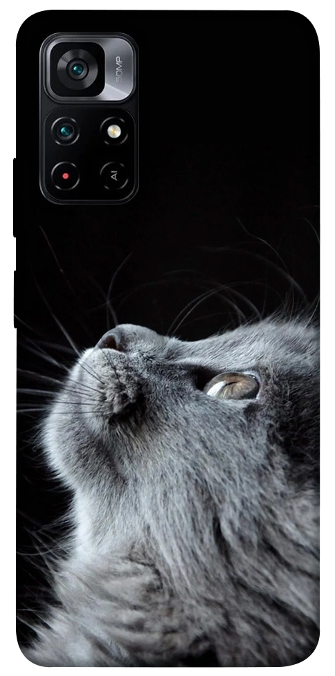 Чехол Cute cat для Xiaomi Poco M4 Pro 5G