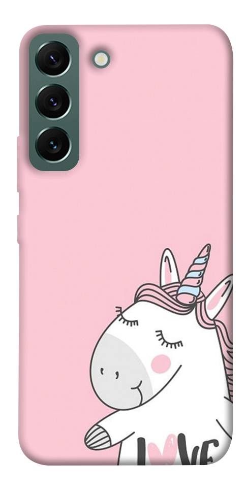 Чохол Unicorn love для Galaxy S22