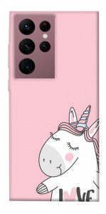 Чохол Unicorn love для Galaxy S22 Ultra