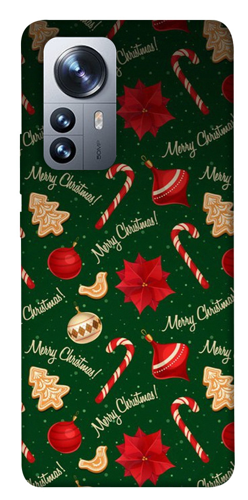 Чохол Merry Christmas для Xiaomi 12