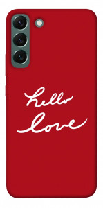 Чохол Hello love для Galaxy S22+