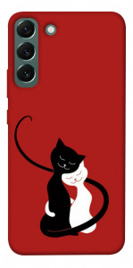 Чохол Закохані коти для Galaxy S22+