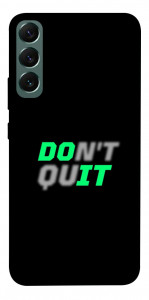 Чехол Don't quit для Galaxy S22+