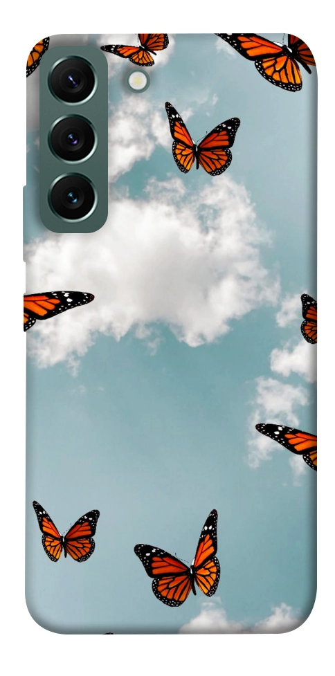 Чохол Summer butterfly для Galaxy S22