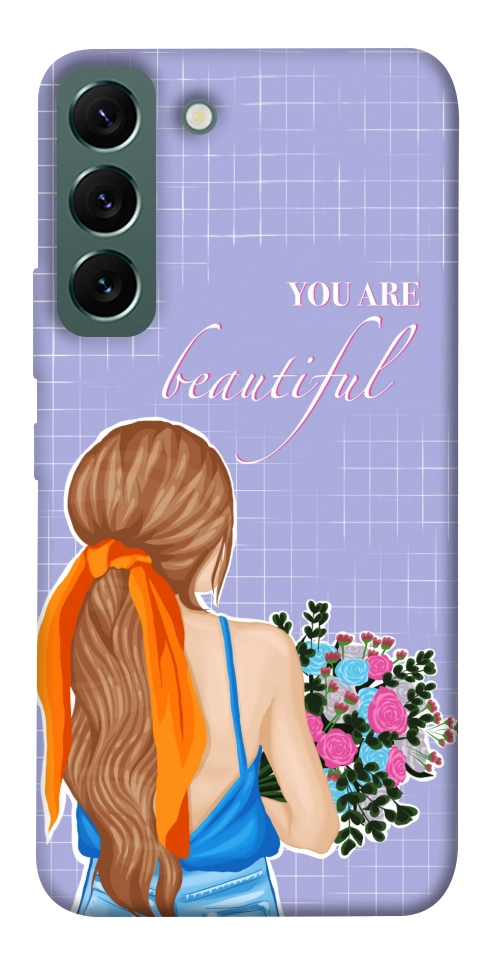 Чехол You are beautiful для Galaxy S22