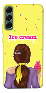 Чохол Ice cream girl для Galaxy S22+