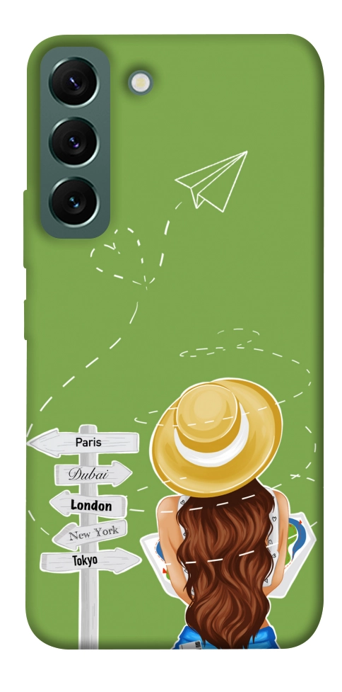 Чехол Travel girl для Galaxy S22