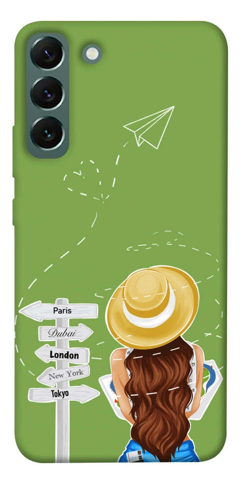 Чехол Travel girl для Galaxy S22+