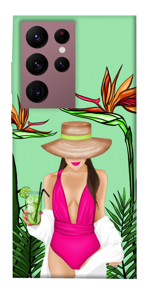 

Чехол Tropical girl для Galaxy S22 Ultra 1329674