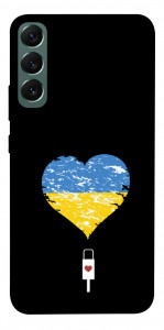 Чохол З Україною в серці для Galaxy S22+