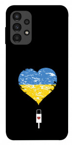 Чехол З Україною в серці для Galaxy A13 4G