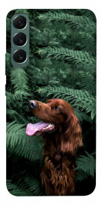 Чохол Собака у зелені для Galaxy S22+