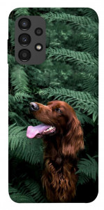 Чехол Собака в зелени для Galaxy A13 4G