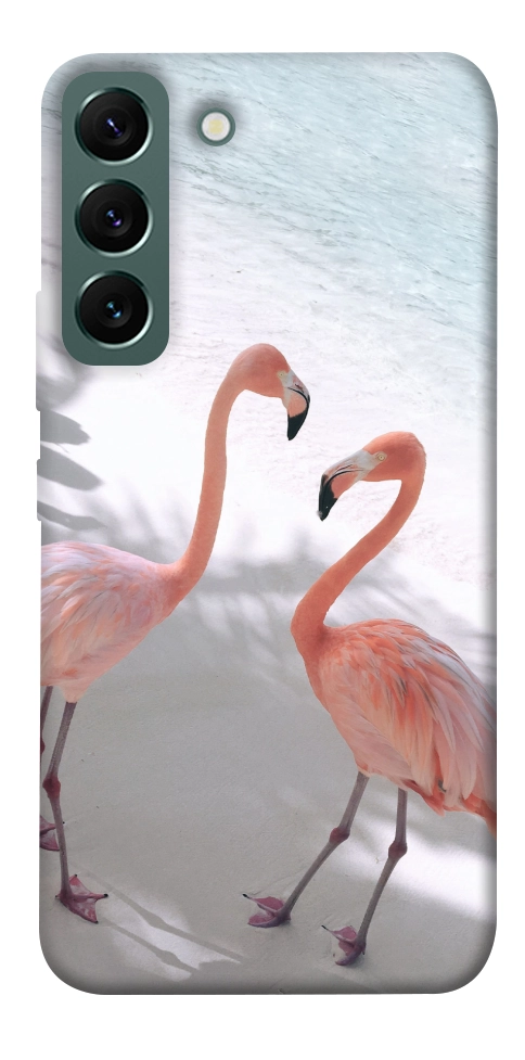 Чехол Flamingos для Galaxy S22