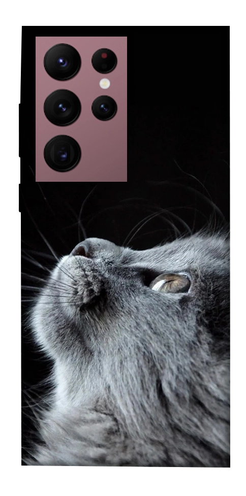 Чохол Cute cat для Galaxy S22 Ultra