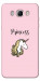 Чехол Princess unicorn для Galaxy J7 (2016)