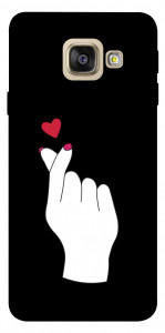 Чохол Серце в руці для Galaxy A5 (2017)