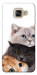 Чехол Три кота для Galaxy A5 (2017)