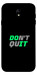 Чехол Don't quit для Galaxy J7 (2017)