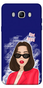Чехол Girl boss для Galaxy J7 (2016)