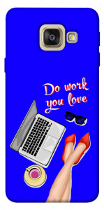 Чехол Do work you love для Galaxy A5 (2017)